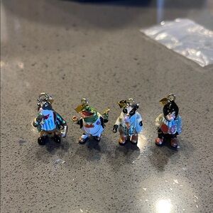 Wind in the Willows Bracelet/Necklace Charms * Set/4 * NWOT